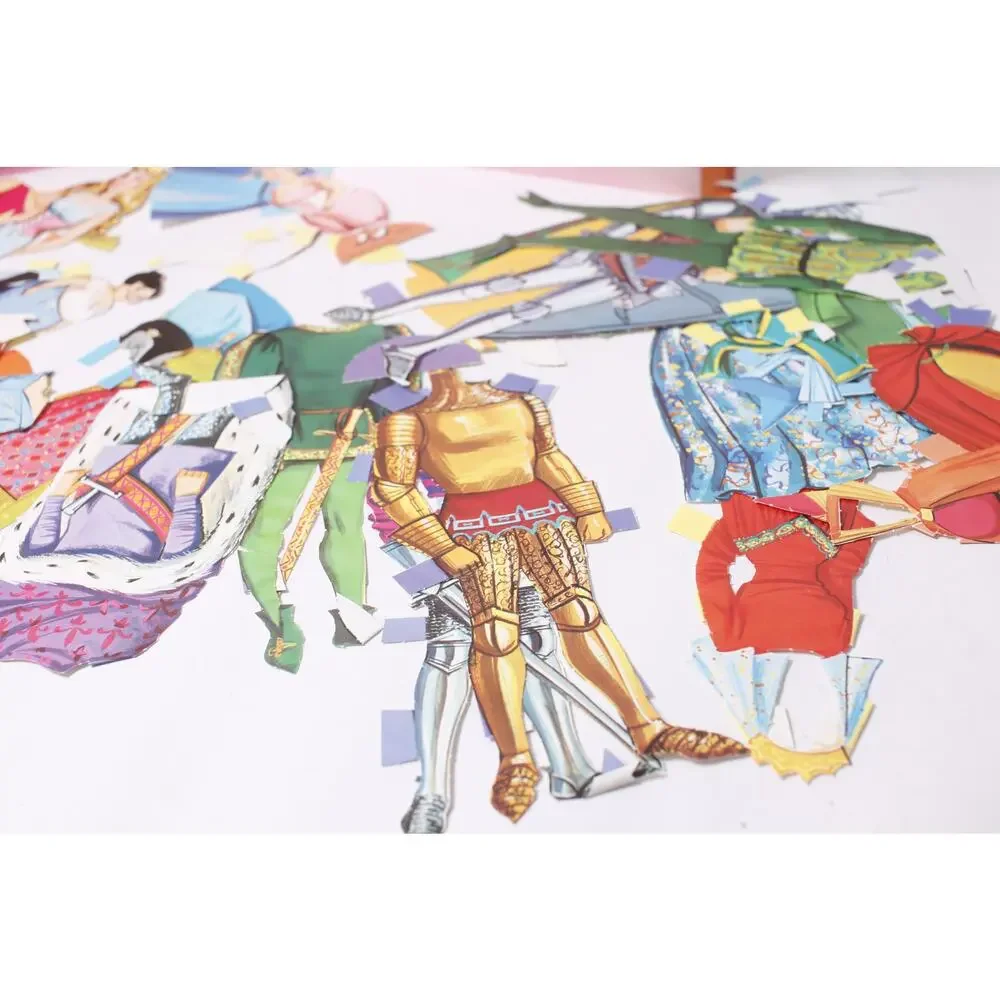 1960s Whitman Disney Sleeping Beauty Paper Doll Book ~ 260722-WH 1324